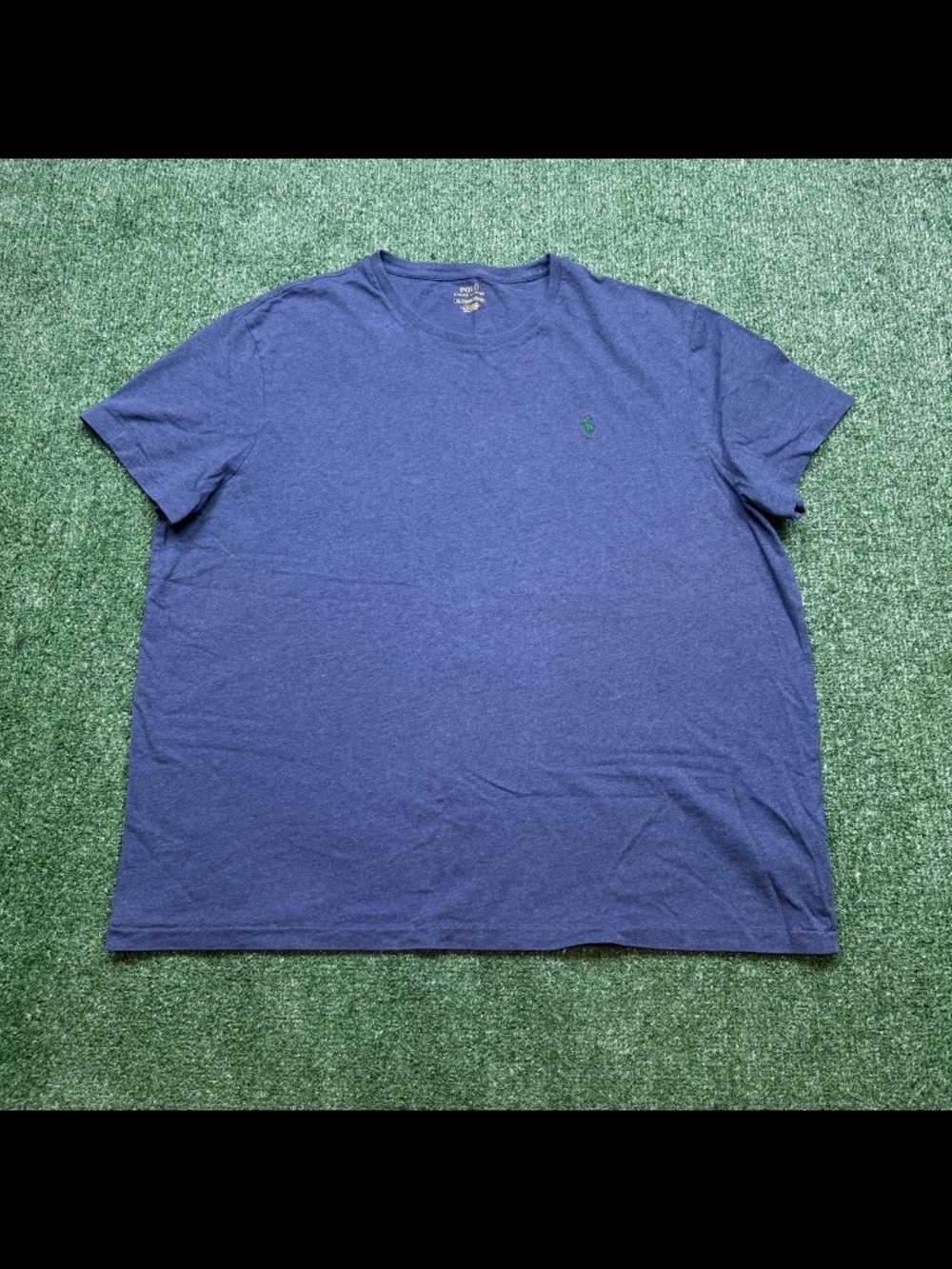 Polo Ralph Lauren T Shirt Mens Size 2XL Blue Short Sleeve Pony Logo